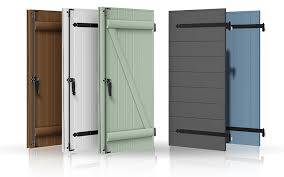 volet differents coloris 