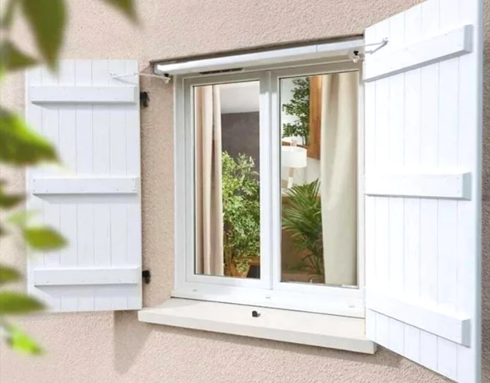 Volets battants en aluminium sur mesure