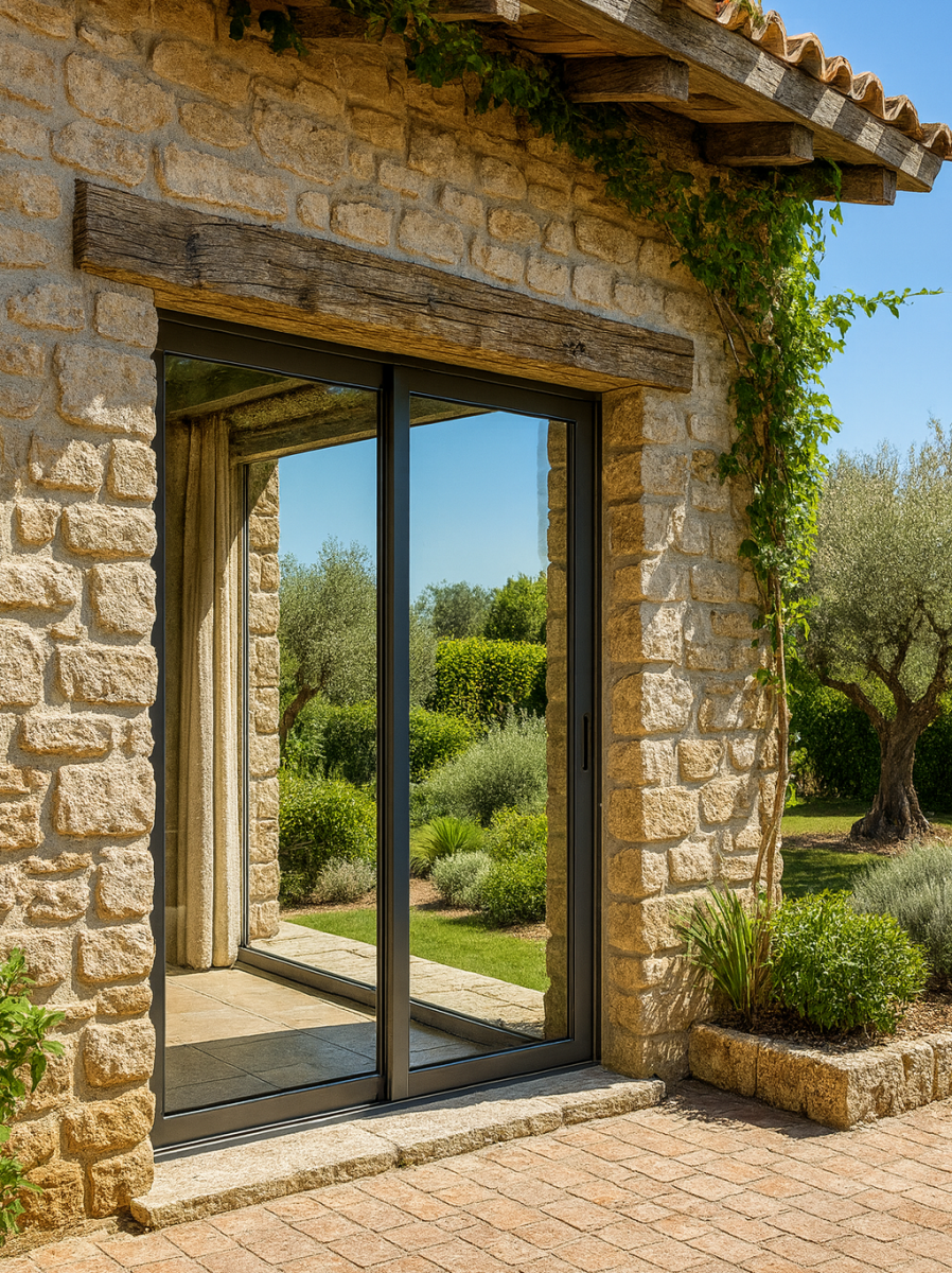 Installateur professionnel de fenêtres PVC ou aluminium sur mesure à Mougins dans les alpes maritimes 06