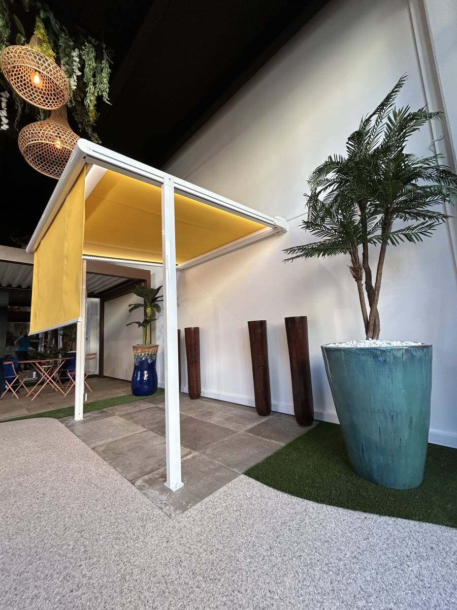Installateur de pergola à toile rétractable sur mesure cannes PERGOLA RIVIERA
